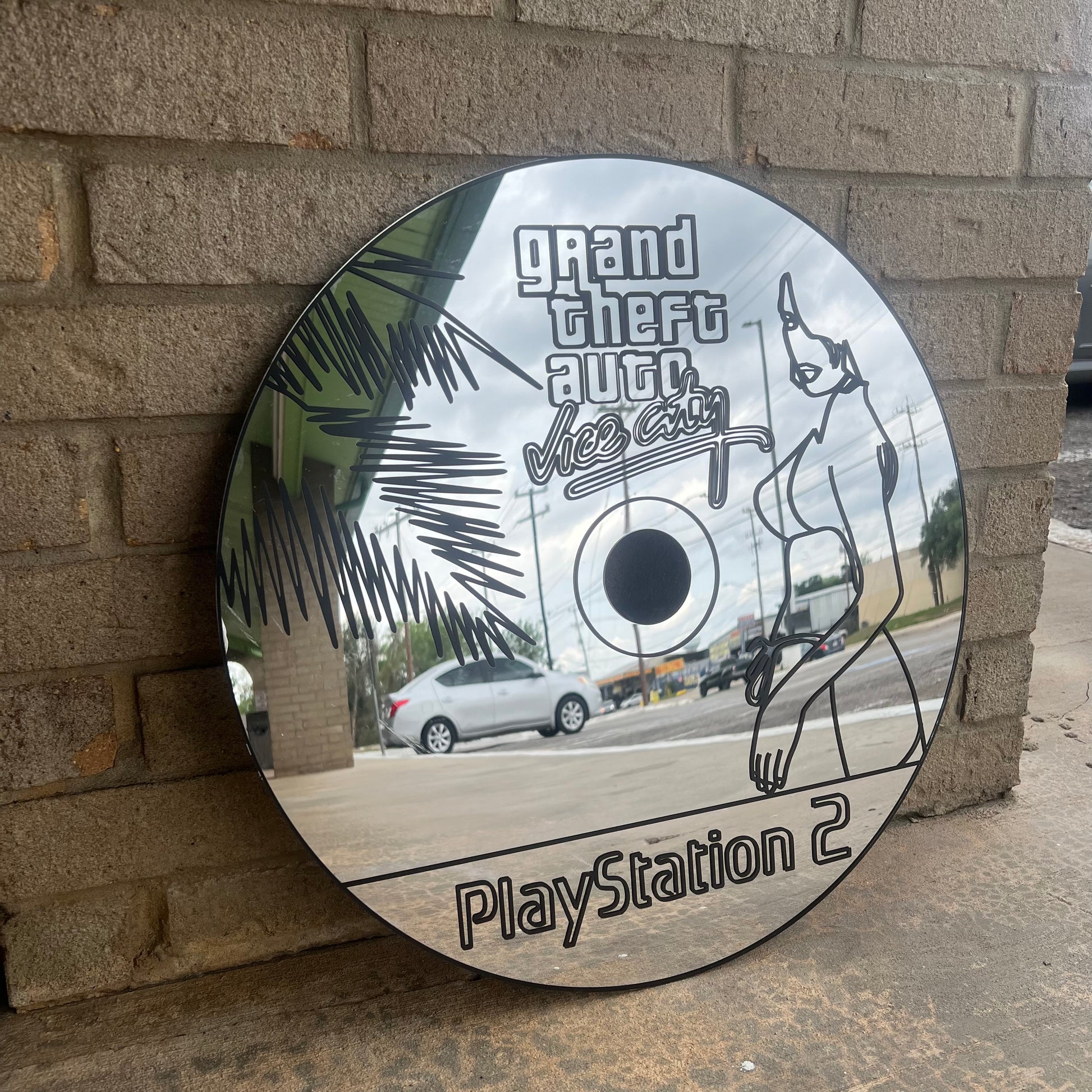 GTA Vice City disk CD Mirror